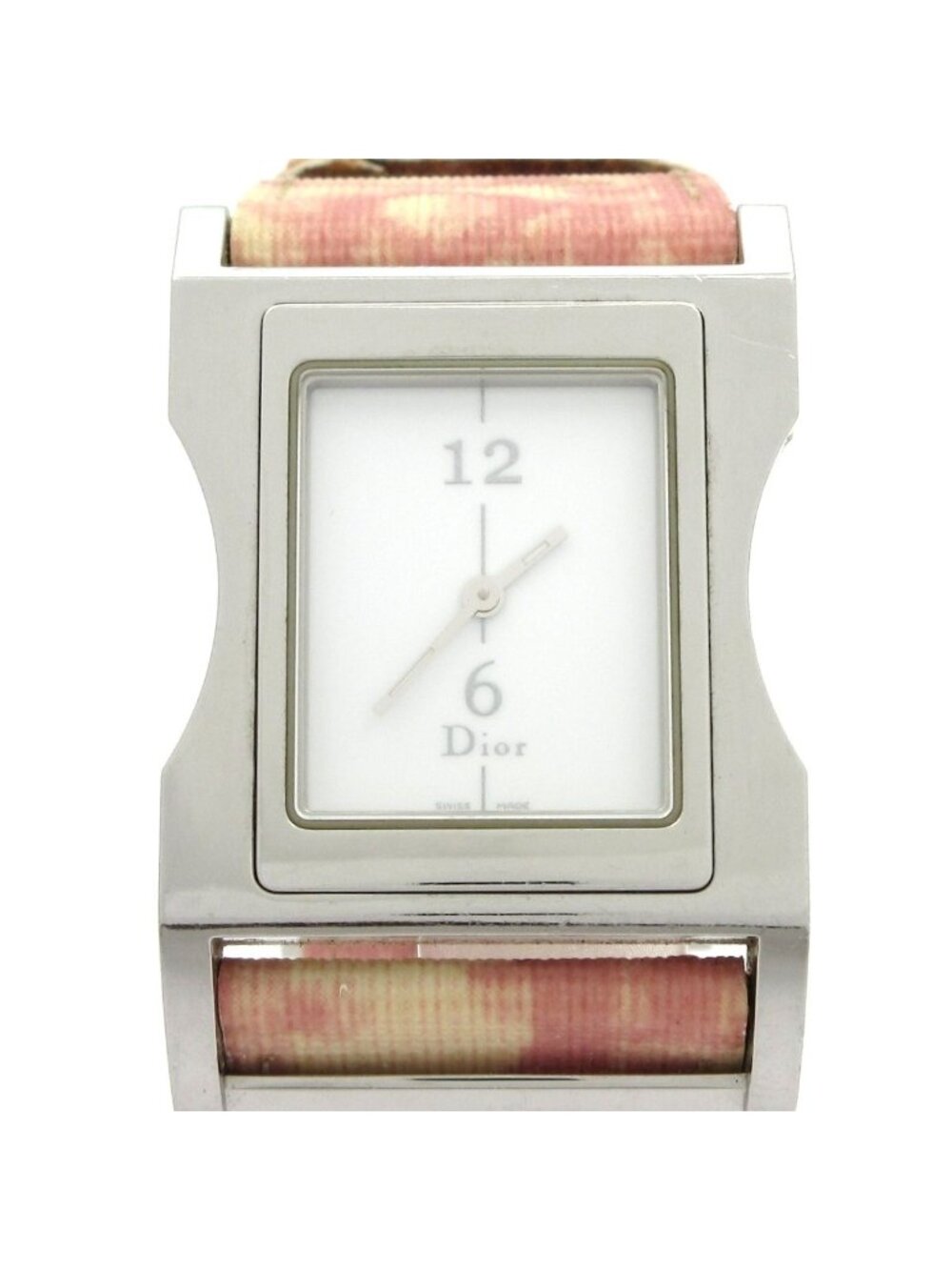 Dior Watch White Silver